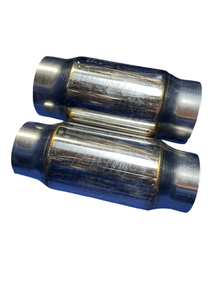 PLM Power Driven High Flow Performance Metallic Catalytic Converter PrivateLabelMfg