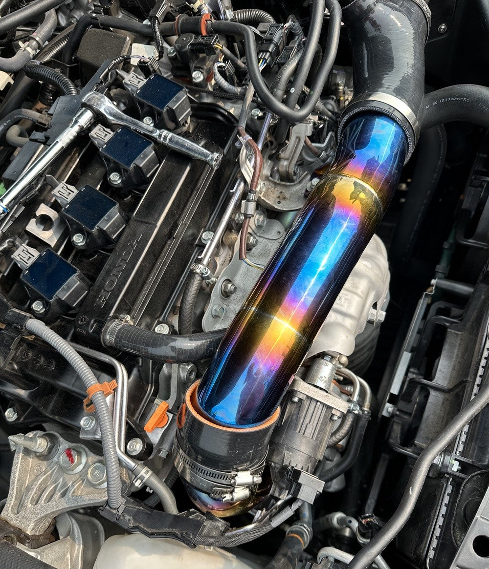 PLM Turbo Inlet Pipe Kit – Burnt Blue – 23+ Integra / 22+ Civic 1.5T