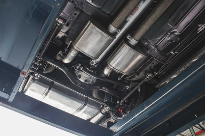 Corsa Custom Sport Muffler 304SS 2.5in Offset In / 2.5in Offset Same Side Out 10in Length CORSA Performance