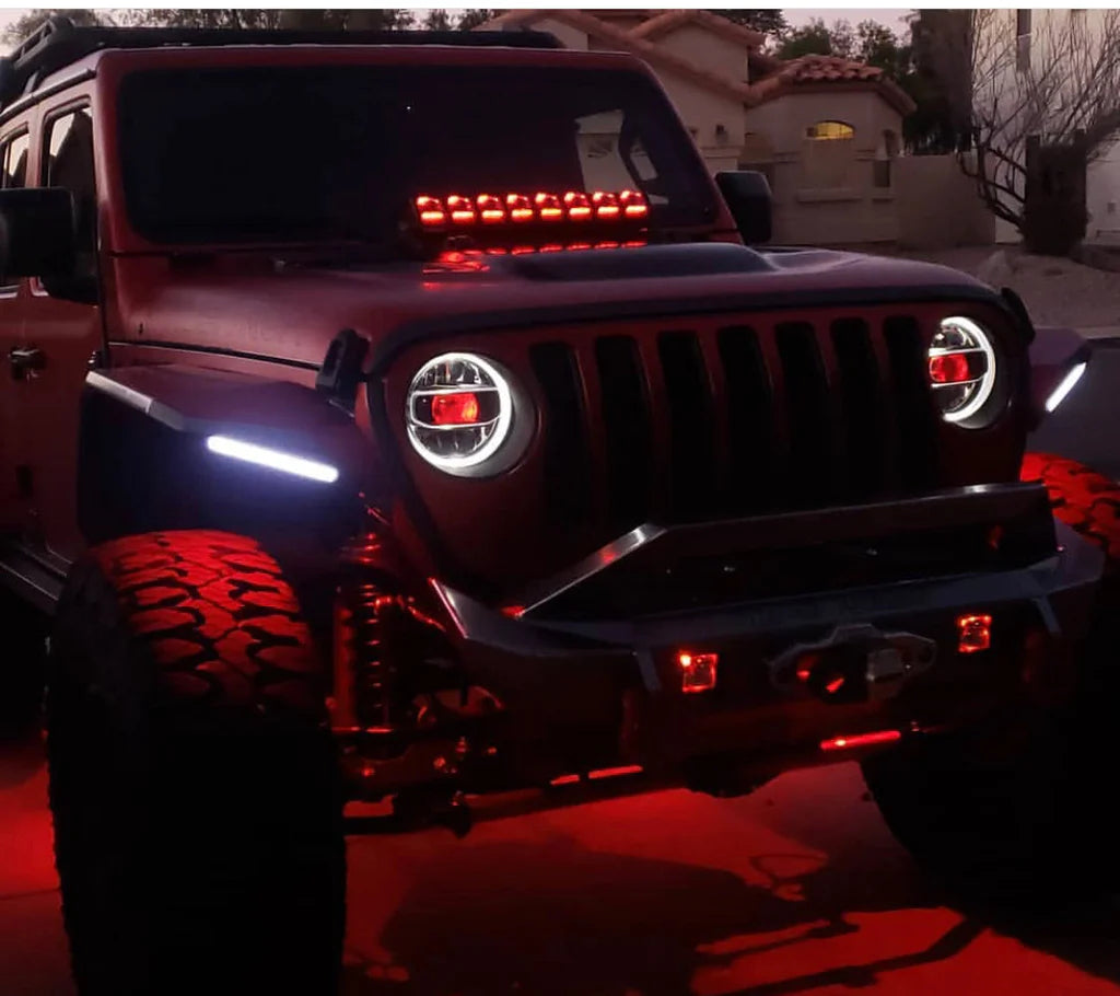 ORACLE LIGHTING "DEMON EYE" COLORSHIFT PROJECTOR ILLUMINATION KIT 4511-334 - JEEP GLADIATOR ORACLE Lighting