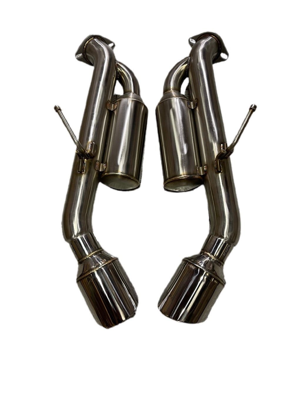 PLM Infiniti Q50 Axle-Back Exhaust Helmholtz Resonated 2014+ PrivateLabelMfg