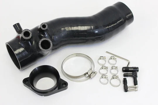 PLM 15-21 Subaru WRX Turbo Inlet Hose Kit 3-inch with nozzle - PLM-SUB-TB-IN-15-BLACK