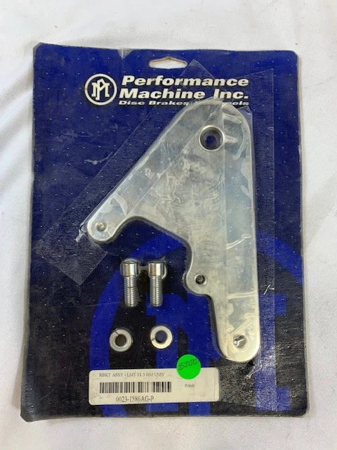 Performance Machine Rear Bracket Assy - Lmt 11.5 Bm Univ - Polished