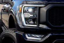 Load image into Gallery viewer, AlphaRex 880139 21-23 Ford F150 / 21-23 Ford F150 Raptor LUXX-Series LED Projector Headlights Black - 880139