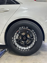 Load image into Gallery viewer, Weld Weldstar 17x10 / 5x4.5 5x114.3 BP / 7.2in BS Black Polished Wheel - Non-Beadlock