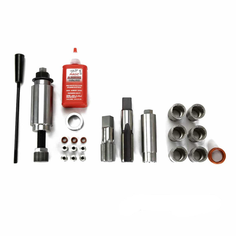 Industrial Injection Torque Lock Injector Cup Complete Kit w/ Removal Tools