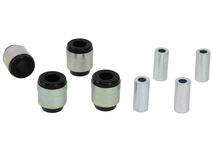 WHITELINE PLUS 11/05+ DODGE CHARGER/ 3/08+ CHALLENGER FRONT UPPER INNER CONTROL ARM BUSHING KIT - W53337 Whiteline