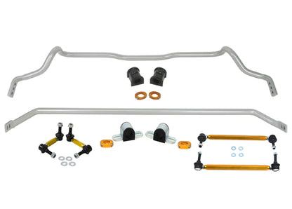 WHITELINE 16-18 FORD FOCUS RS FRONT & REAR SWAY BAR KIT - BFK009 Whiteline