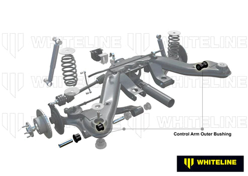 WHITELINE 03+ PONTIAC GTO REAR CONTROL ARM - CAMBER/TOE KIT - W61309S