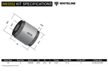 Load image into Gallery viewer, WHITELINE PLUS 2010 VOLKSWAGEN CC REAR CONTROL ARM LOWER FRONT OUTER BUSHING KIT - W63552