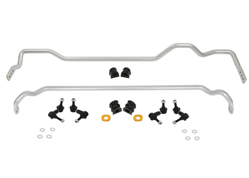 WHITELINE 04-05 & 2007 SUBARU WRX STI (FOR 2006 USE BSK009M) FRONT AND REAR SWAYBAR ASSEMBLY KIT - BSK010 Whiteline