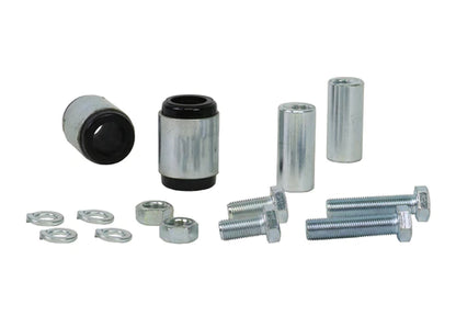 WHITELINE 09 LANCER RALLIART REAR CAMBER ADJ KIT-CONTROL ARM UPPER BUSHES - KCA329 Whiteline