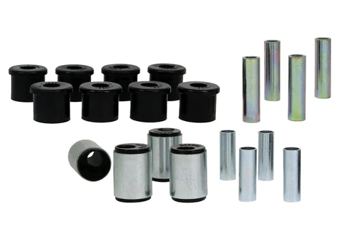 WHITELINE 90-05 MAZDA MIATA (NA/NB CHASSIS) FRONT CONTROL ARM BUSHING KIT - WEK098 Whiteline