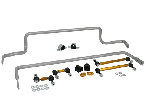 WHITELINE 08-17 MITSUBISHI LANCER FRONT & REAR SWAY BAR KIT - BMK007 Whiteline