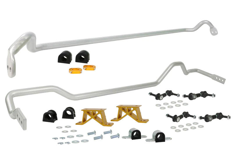 WHITELINE 2007 SUBARU WRX STI SEDAN ONLY FRONT AND REAR 24MM SWAYBAR KIT - BSK010M