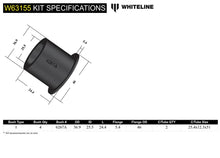 Load image into Gallery viewer, WHITELINE PLUS 10+ CHEVROLET CAMARO / 8/06-8/09 PONTIAC G8 REAR LOWER OUTER CONTROL ARM BUSHING KIT - W63155