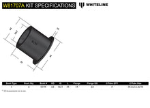 Load image into Gallery viewer, Whiteline Plus Nissan 240SX Front Radius Strut Rod Bushing