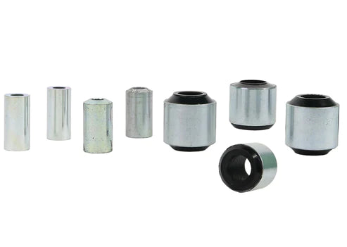 Whiteline Plus BMW 05+ 1 Ser/3/05-10/11 3 Ser Front Control Arm - Upper Inner & Outer Bushing Kit Whiteline