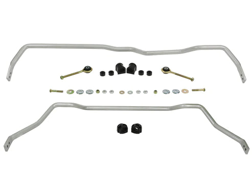 WHITELINE 5/87-94 NISSAN SKYLINE R32 GTS/GTS-T RWD FRONT & REAR SWAY BAR KIT 24MM - BNK013