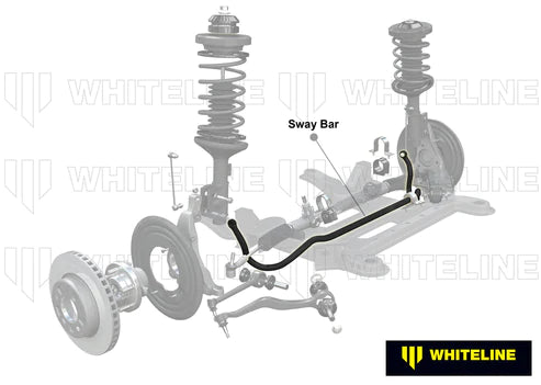 Whiteline BBF46 Front Heavy Duty Sway Bar for 2008-2013 BMW M3 30 mm Whiteline