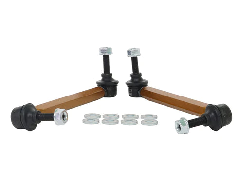Whiteline KLC140-235 Universal Sway Bar Link Kit -Heavy Duty Adjustable 10 mm Ball Joint