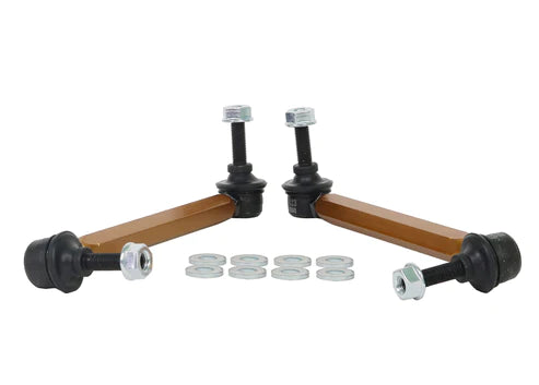 Whiteline KLC140-235 Universal Sway Bar Link Kit -Heavy Duty Adjustable 10 mm Ball Joint Whiteline