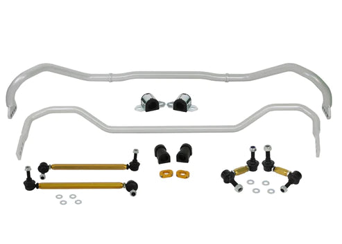 WHITELINE 08-09 PONTIAC G8 / G8 GT (INCL. 2009 G8 GXP) FRONT & REAR SWAY BAR KIT - BHK008 Whiteline