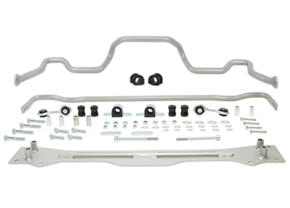 WHITELINE 96-00 HONDA CIVIC FRONT & REAR SWAY BAR KIT - BHK009 Whiteline