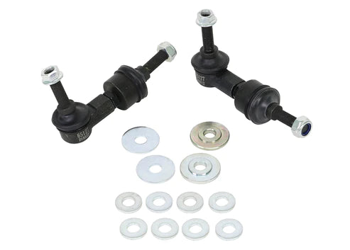 Whiteline 89-98 Nissan 240sx Sway Bar Link Assembly Heavy Duty Adjustable Steel Ball - KLC107 Whiteline