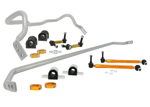 WHITELINE 16-18 FORD FOCUS RS FRONT & REAR SWAY BAR KIT - BFK009 Whiteline