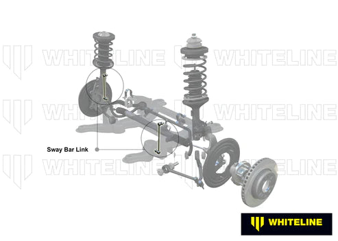 WHITELINE 19-21 BMW Z4/ 20-21 TOYOTA GR SUPRA FRONT SWAY BAR LINK ASSEMBLY - KLC140-395 Whiteline