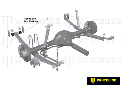 Whiteline 2014+ Ram ProMaster Rear Spring Eye - Rear Bushing Whiteline