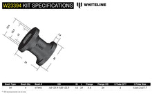 Load image into Gallery viewer, Whiteline W23394 Rear Sway Bar Link Upper and Lower Bushing for 2002-2005 BMW 3 Series E46 Whiteline