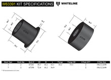 Load image into Gallery viewer, Whiteline W63391 Rear Axle Beam Bushing for 1994-1997 VW Golf/1993-1997 Jetta