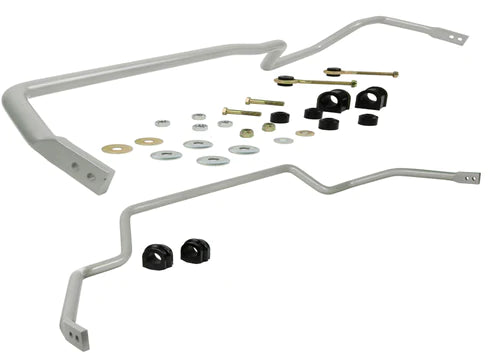 WHITELINE 5/87-94 NISSAN SKYLINE R32 GTS/GTS-T RWD FRONT & REAR SWAY BAR KIT 24MM - BNK013 Whiteline