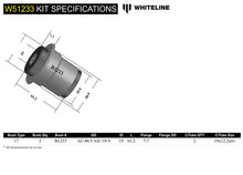 Load image into Gallery viewer, Whiteline Plus 10/02-08/06 Pontiac GTO 8 cyl Front Control Arm - Lower Inner