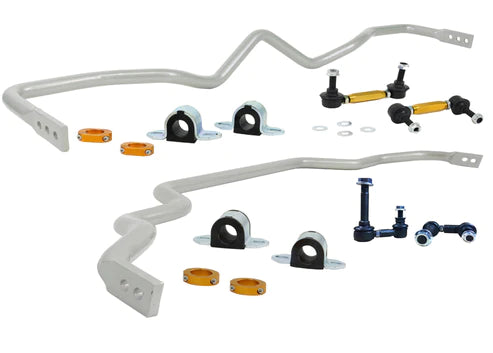 WHITELINE 09-18 NISSAN 370Z / 08-13 INFINITI G37 RWD FRONT & REAR SWAY BAR KIT - BNK014 Whiteline