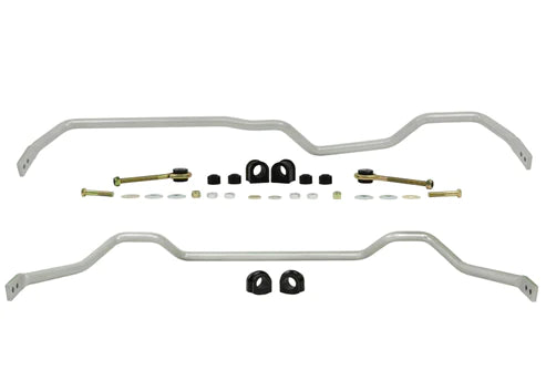 WHITELINE 5/87-94 NISSAN SKYLINE R32 GTS/GTS-T RWD FRONT & REAR SWAY BAR KIT 24MM - BNK013 Whiteline