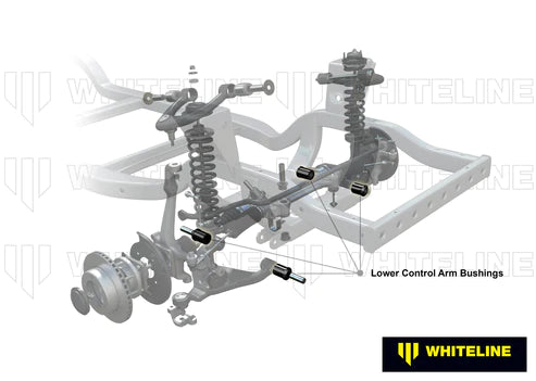 WHITELINE 07-14 TOYOTA FJ CRUISER FRONT CONTROL ARM LOWER INNER BUSHING KIT - W53522