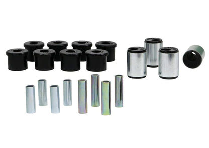 WHITELINE 90-05 MAZDA MIATA (NA/NB CHASSIS) FRONT CONTROL ARM BUSHING KIT - WEK098 Whiteline