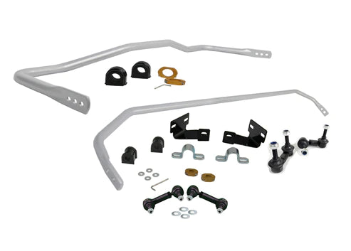WHITELINE 16-18 MAZDA MX-5 MIATA (SPORT/GRAND TOURING/CLUB) FRONT & REAR SWAY BAR KIT - BMK013 Whiteline