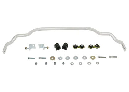WHITELINE 84-96 NISSAN 180SX / 89-98 240SX / 88-91 SILVIA FRONT 27MM HEAVY DUTY ADJUSTABLE SWAY BAR - BNF43Z Whiteline