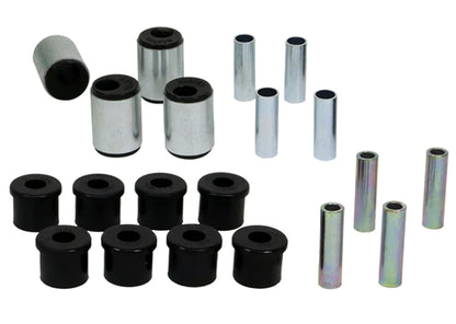 WHITELINE 90-05 MAZDA MIATA (NA/NB CHASSIS) FRONT CONTROL ARM BUSHING KIT - WEK098 Whiteline