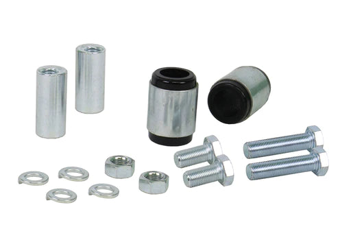 WHITELINE 09 LANCER RALLIART REAR CAMBER ADJ KIT-CONTROL ARM UPPER BUSHES - KCA329 Whiteline