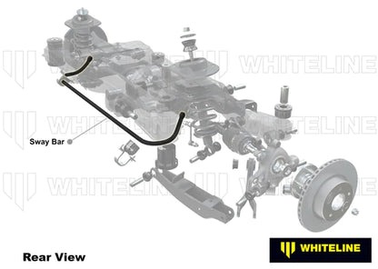 Whiteline BBR46 06-13 BMW Rear Sway bar - 16mm heavy duty Whiteline