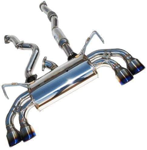 Invidia 08-11 STi Hatch / 11 WRX Hatch Dual Q300 Titanium Tip Cat-back Exhaust Invidia