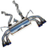 Invidia 08-11 STi Hatch / 11 WRX Hatch Dual Q300 Titanium Tip Cat-back Exhaust