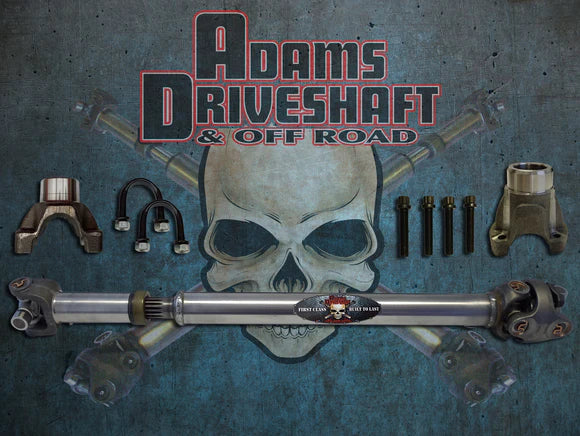 Adams Driveshaft Rear 1310 CV Driveshaft | Jeep JK 2-Door | Extreme Duty Series