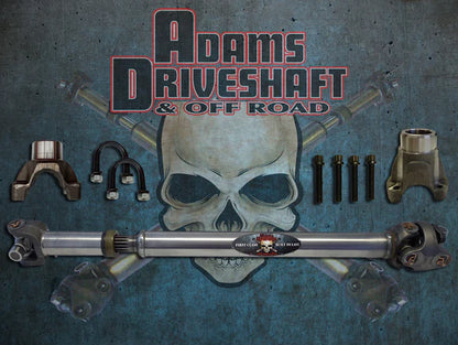 Adams Driveshaft Rear 1310 CV Driveshaft | Jeep JK 2-Door | Extreme Duty Series