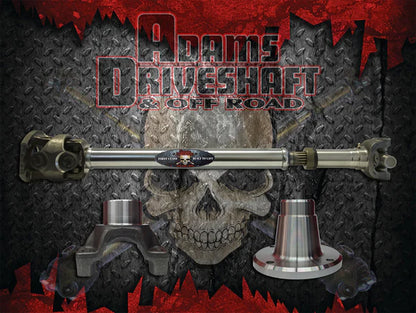 Adams Driveshaft Front 1350 CV Driveshaft | Jeep JK Wrangler | Extreme Duty Series